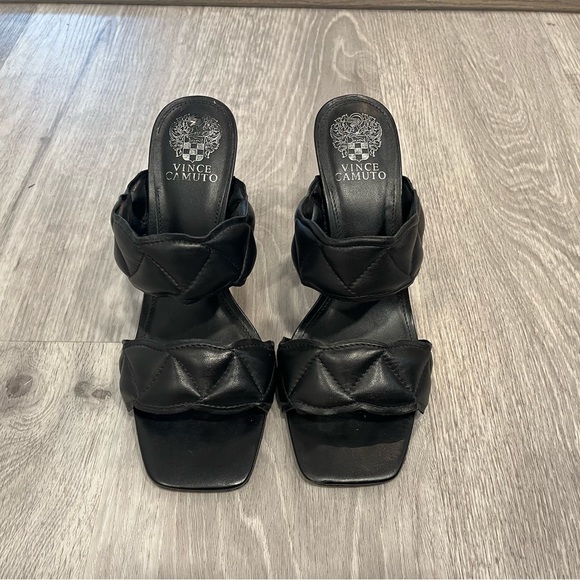 Vince Camuto Renneya Two-Piece Quilted Sandals - Picture 3 of 5